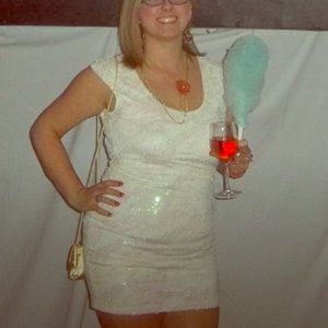 Sparkle Little White Dress